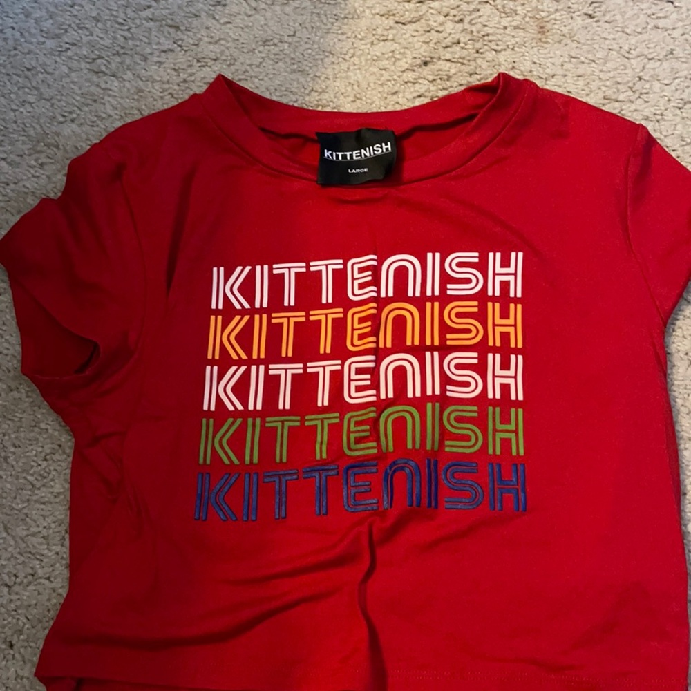 Kittenish crop top never worn